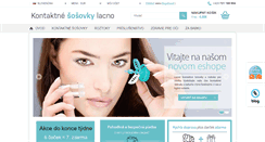 Desktop Screenshot of kontaktne-sosovky-lacno.sk